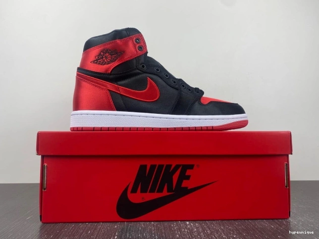 HYPE FD4810-061 Jordan WMNS 1 High Satin Air Bred OG 0709
